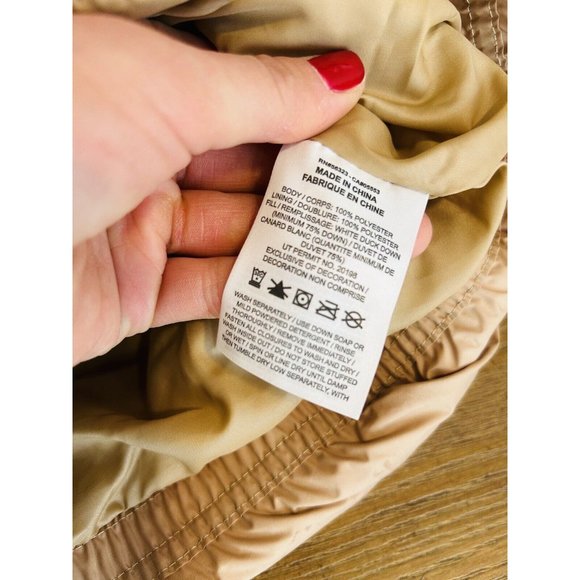 Nike Therma Fit Windrunner Goose Down Fill Puffer Vest Jacket Womens Small - Picture 3 of 10